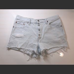Levi’s 501 Distressed Shorts